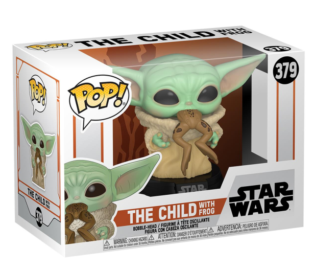 Funko POP Star Wars: Mandalorian - The Child w/Frog - 1230852 - zdjęcie 3